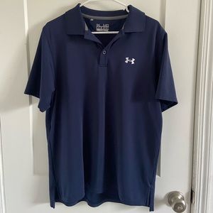 Mens under armor golf shirt